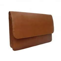 Piel Leather Three-Section Flap Portfolio