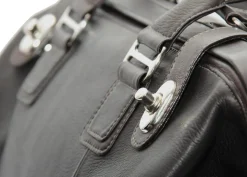 Piel Leather Top Frame Carry-On