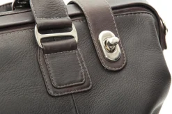 Piel Leather Top Frame Carry-On