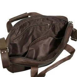 Piel Leather Top-Zip Portfolio