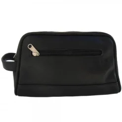 Piel Leather Top Zip Toiletry Kit