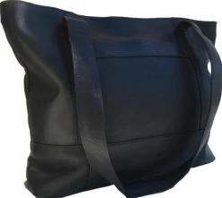 Piel Leather Top-Zip Tote