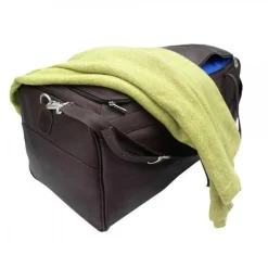 Piel Leather Traveler's Select Large Duffel Bag