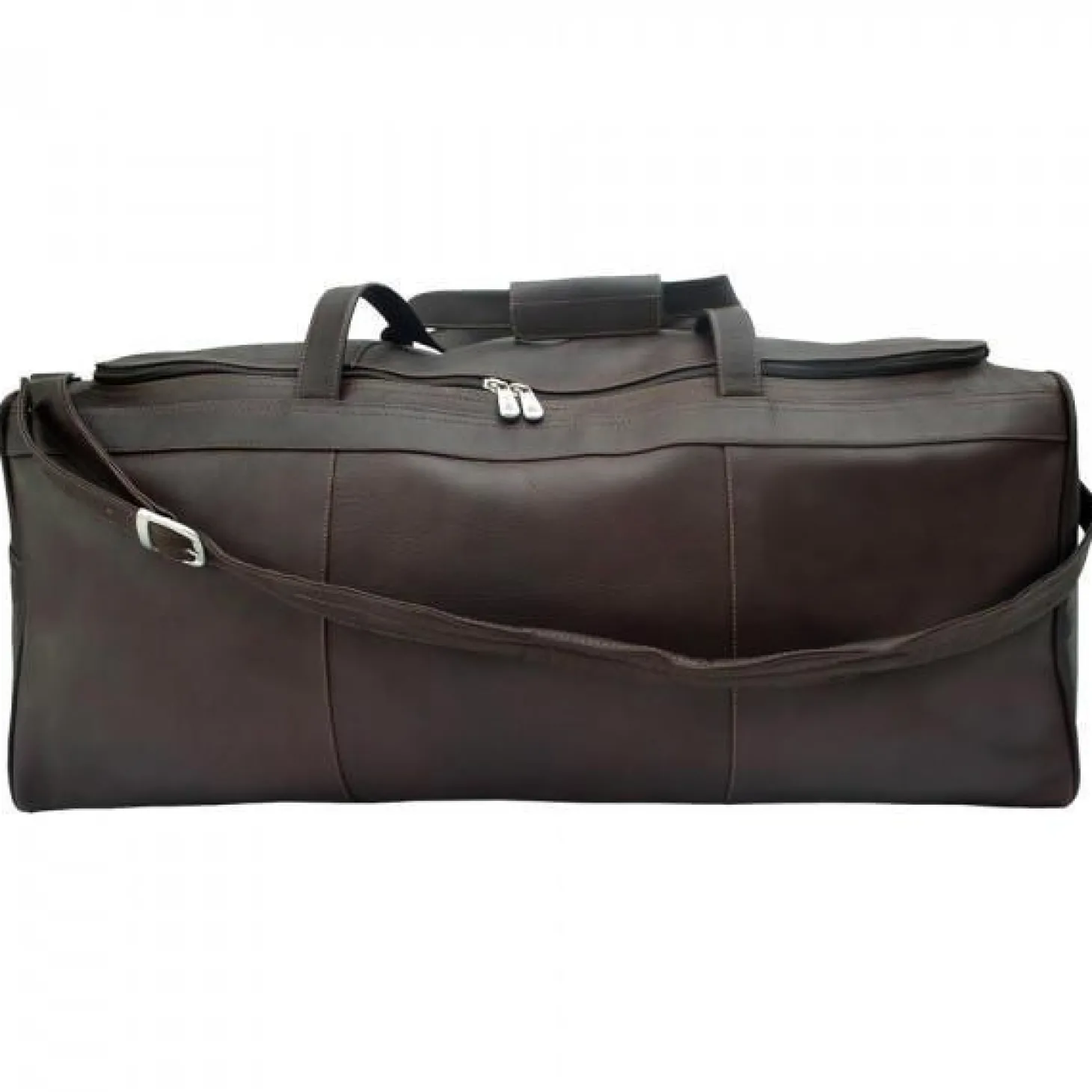 Piel Leather Traveler's Select Large Duffel Bag