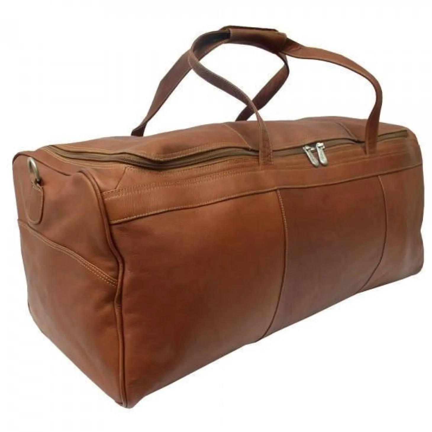 Piel Leather Traveler's Select Large Duffel Bag