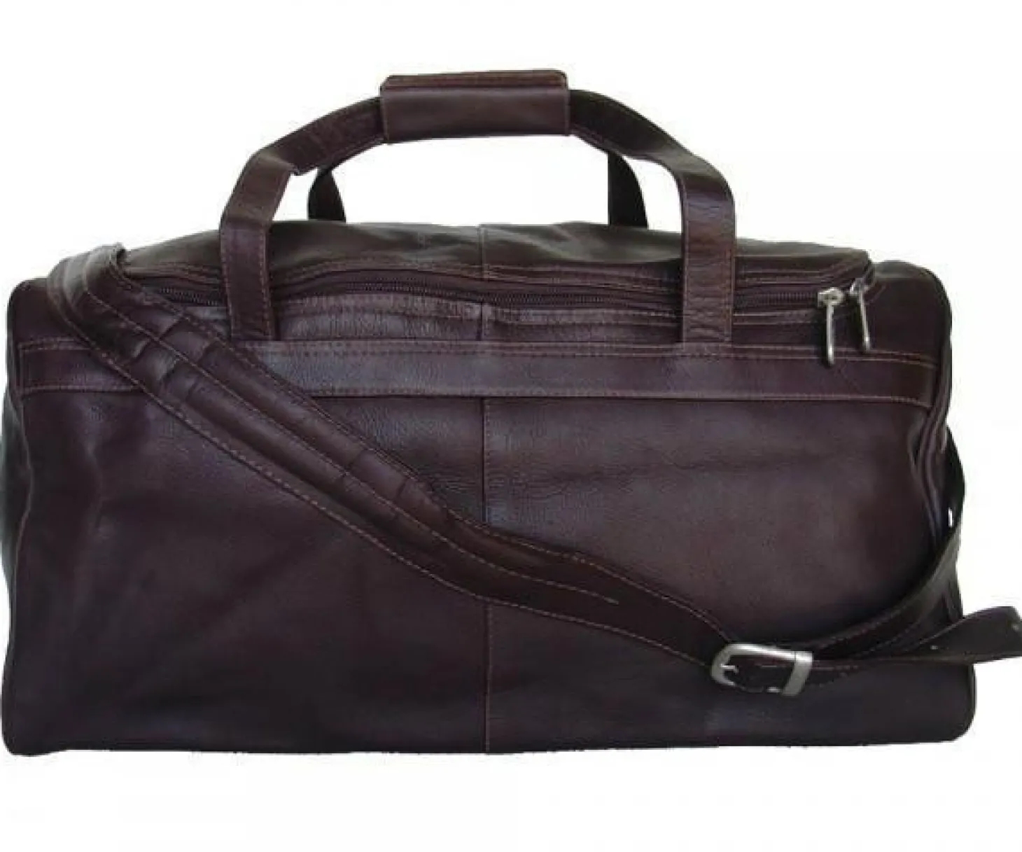 Piel Leather Traveler's Select Small Duffel Bag