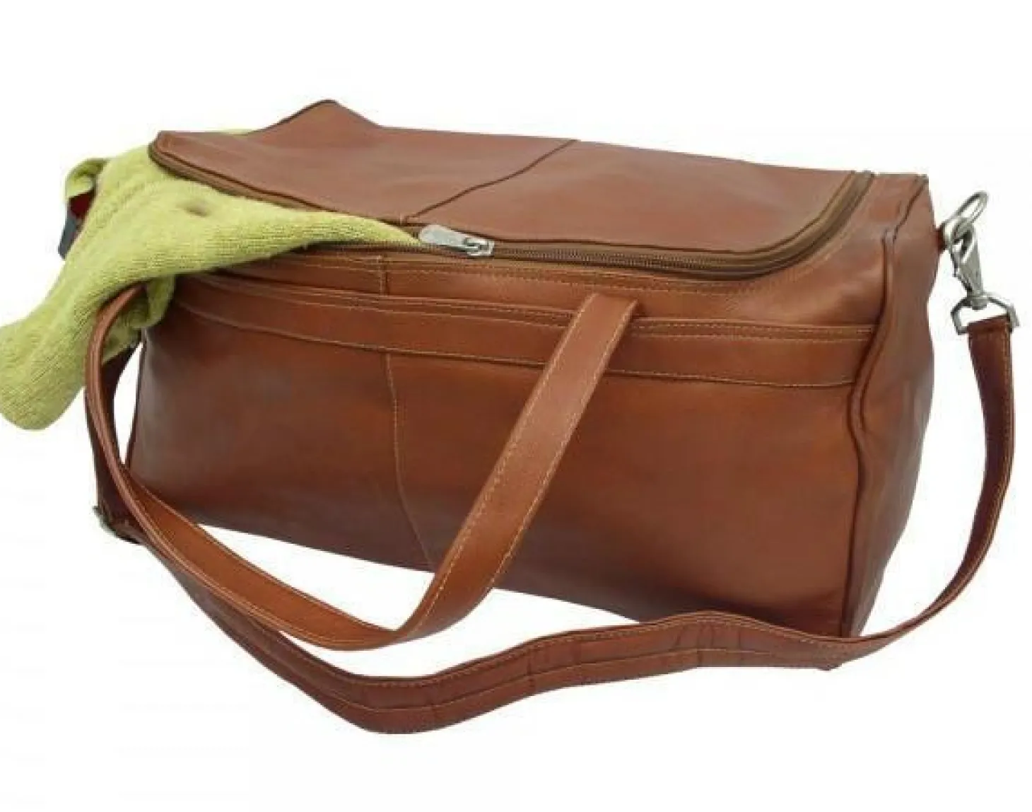 Piel Leather Traveler's Select Small Duffel Bag