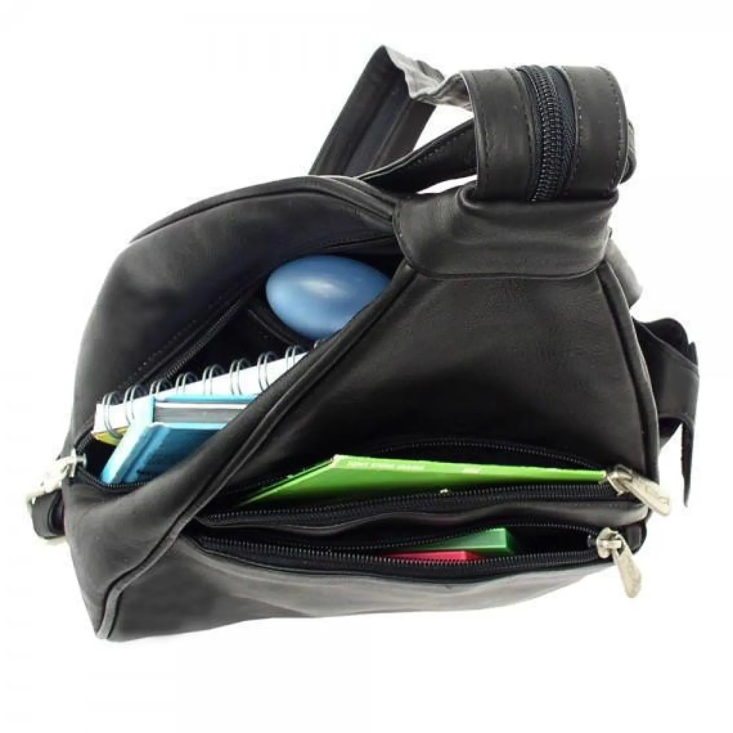 Piel Leather Two-Pocket Sling