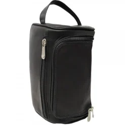 Piel Leather U-Zip Toiletry Kit