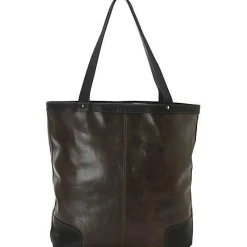 Piel Leather Vintage Vertical Tote