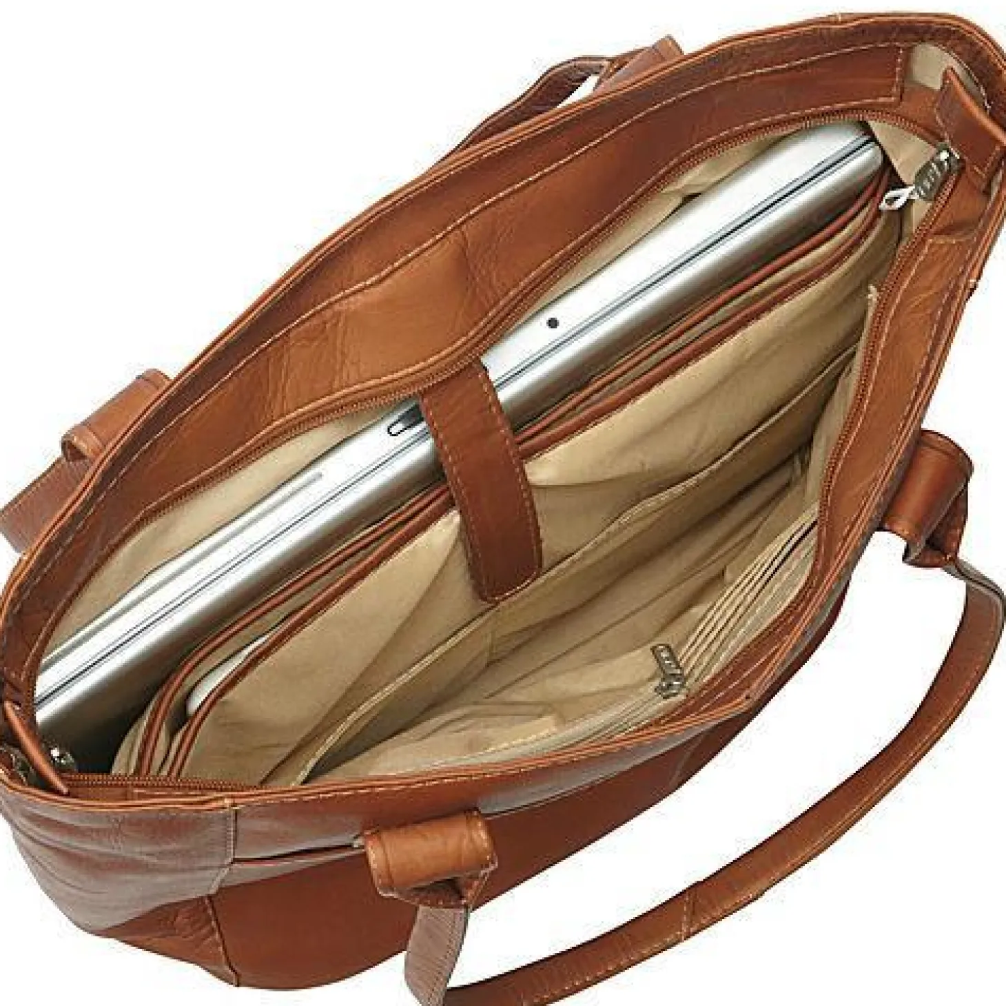 Piel Leather XL Laptop Tote Bag