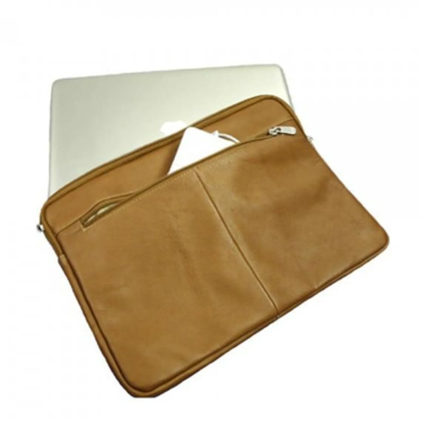 Piel Leather 13" Zip Laptop Sleeve