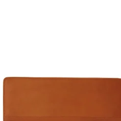 Piel Leather Zippered Tie Case With Snaps