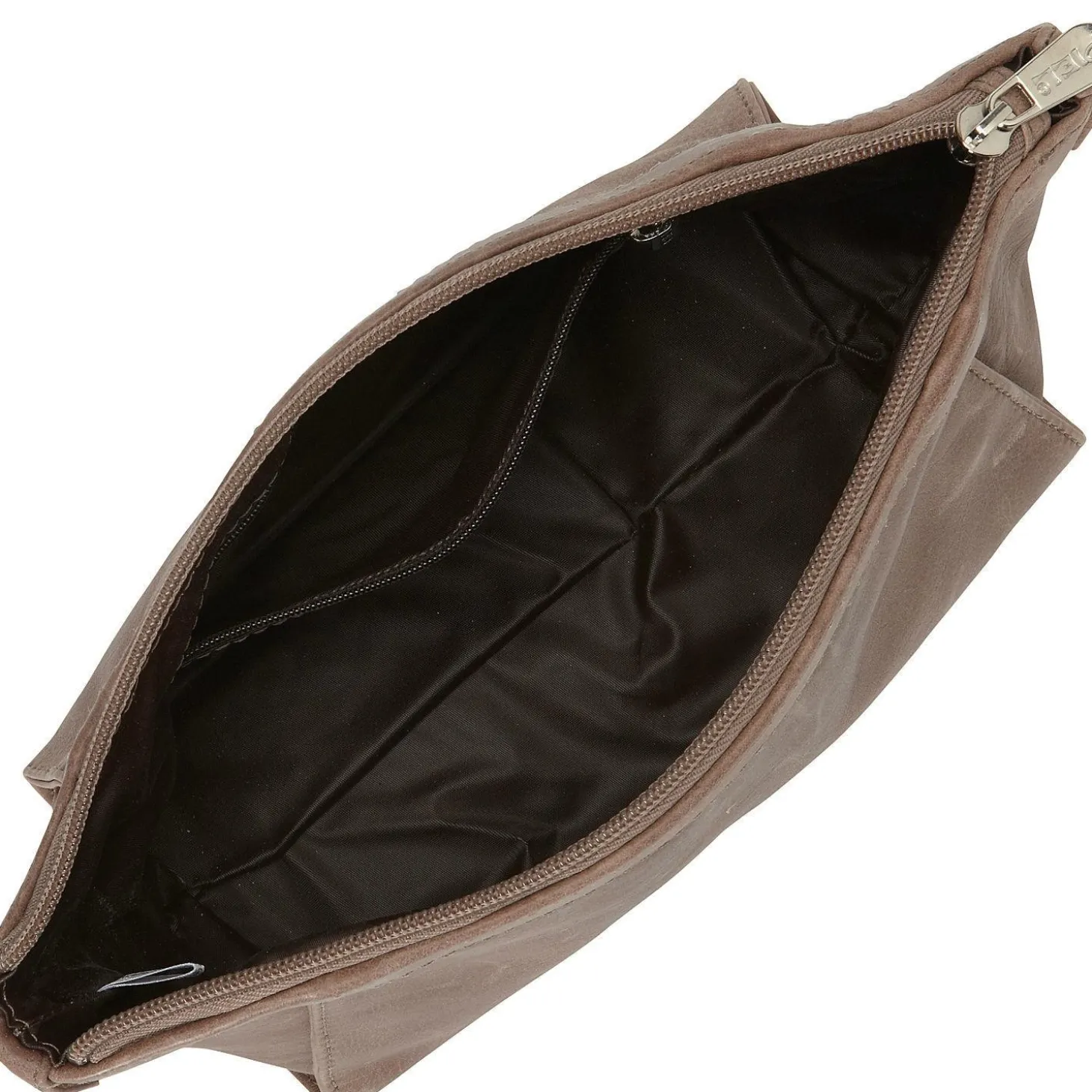 Piel Leather Zippered Travel Kit