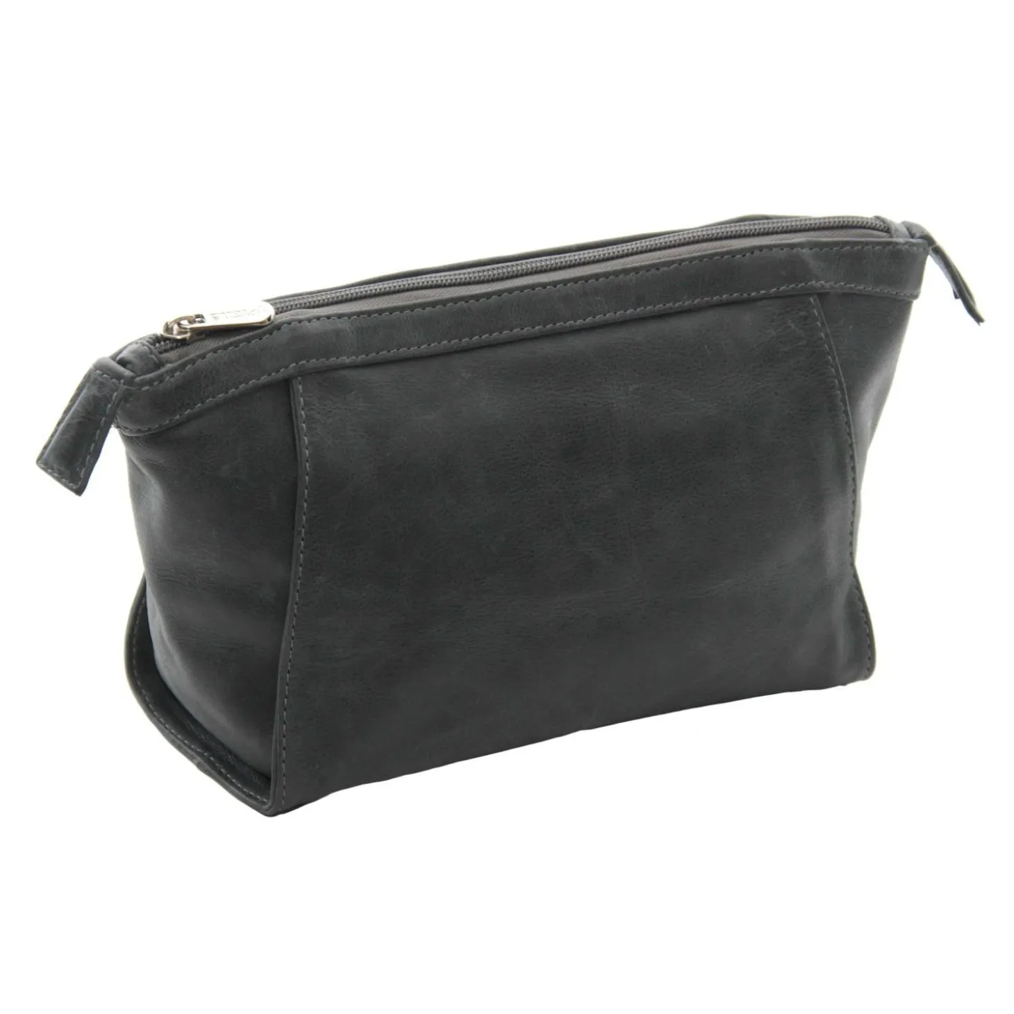 Piel Leather Zippered Travel Kit