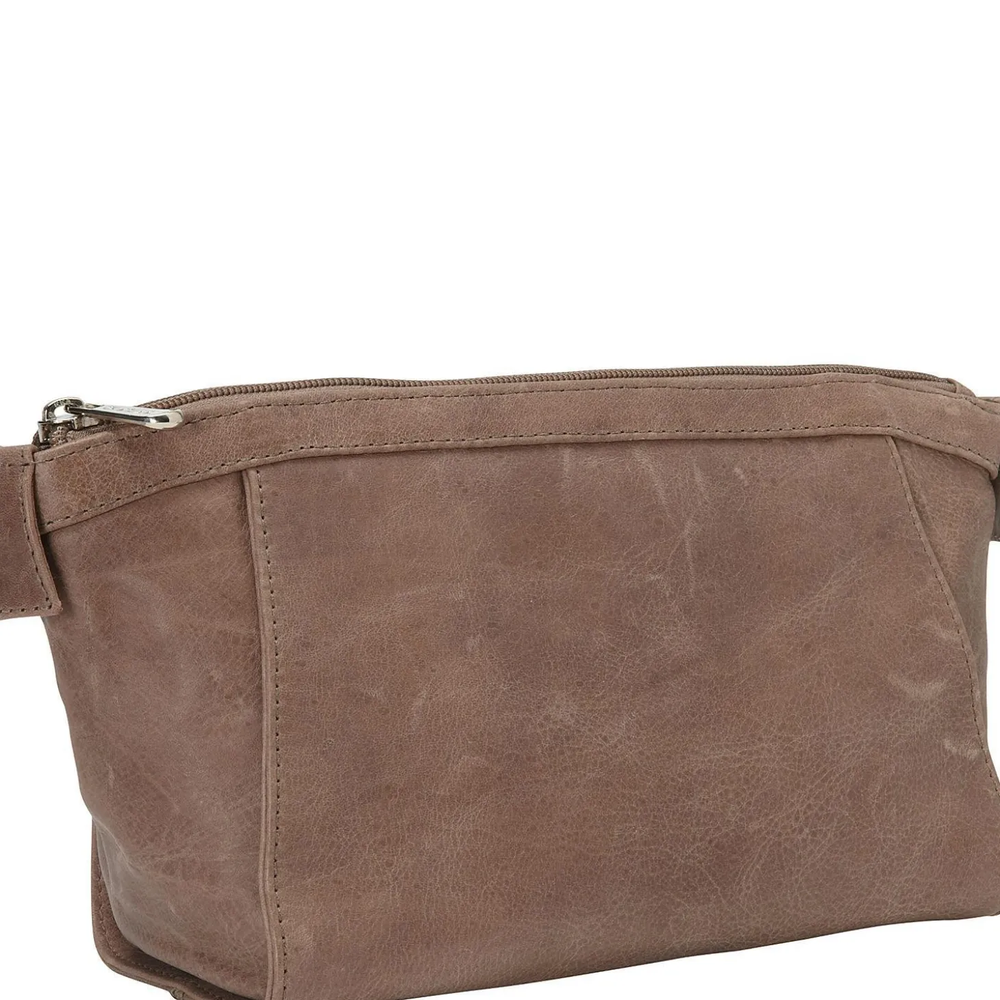 Piel Leather Zippered Travel Kit