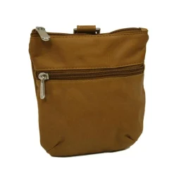 Piel Leather Zippered Valuable Pouch