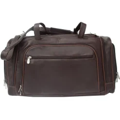 Piel Multi-Compartment Duffel Bag