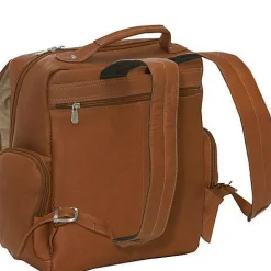 Piel Vertical Backpack