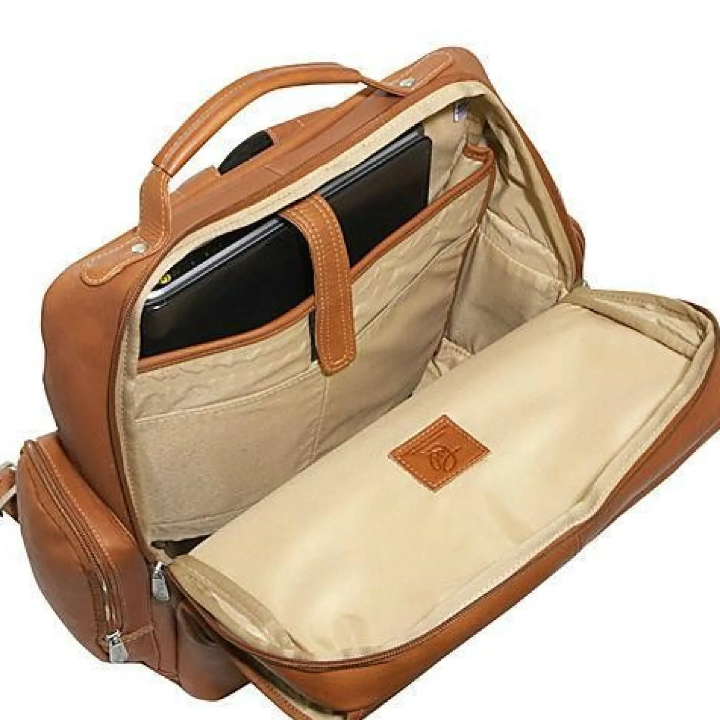 Piel Vertical Backpack