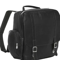 Piel Vertical Backpack