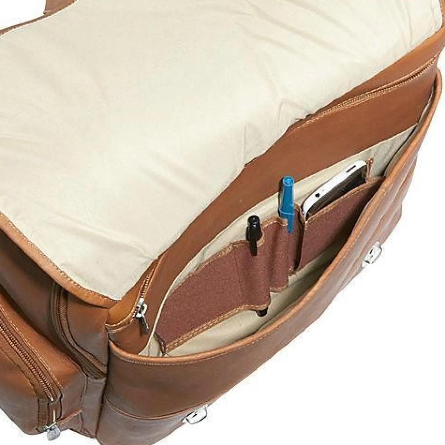 Piel Vertical Backpack
