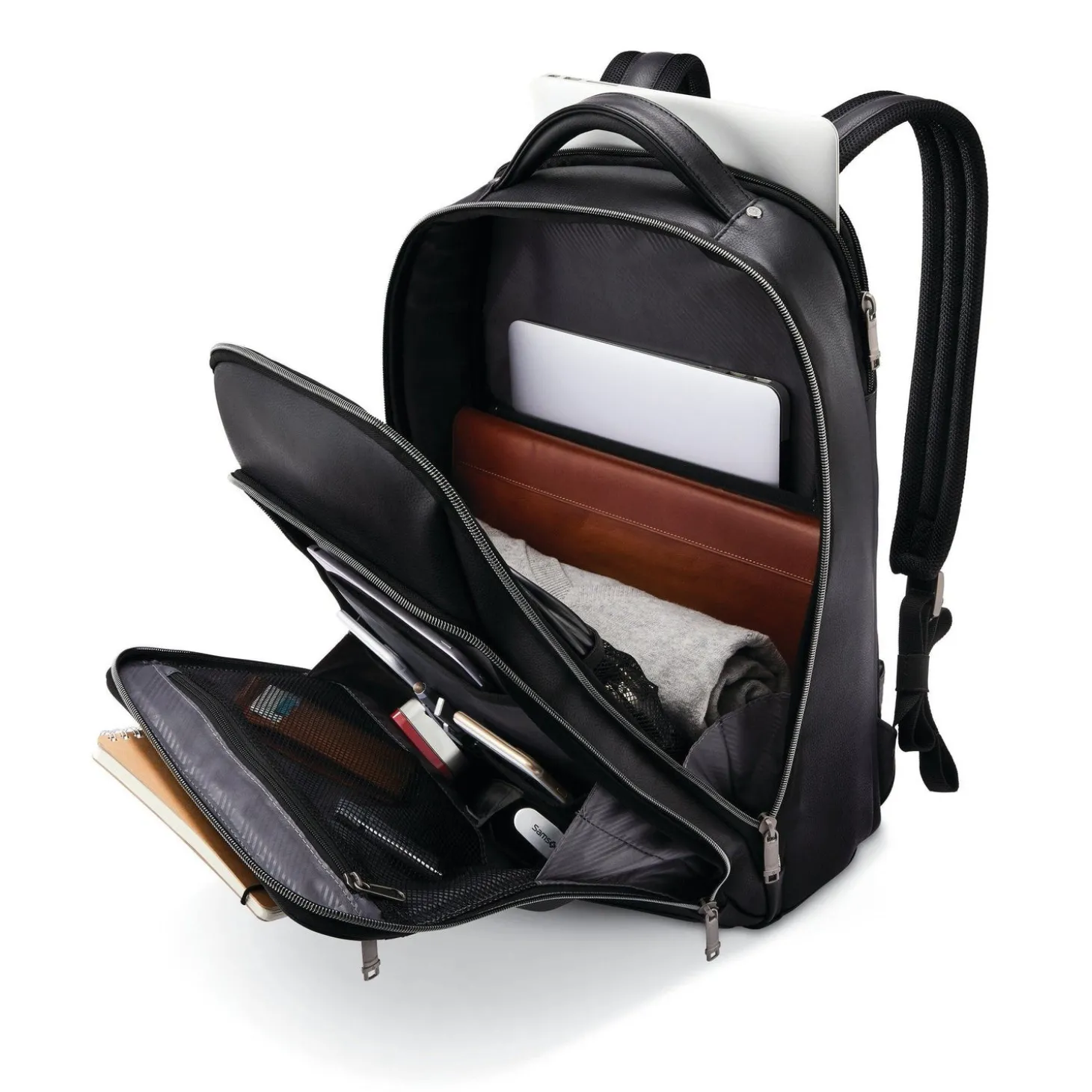 Samsonite Classic Leather Backpack