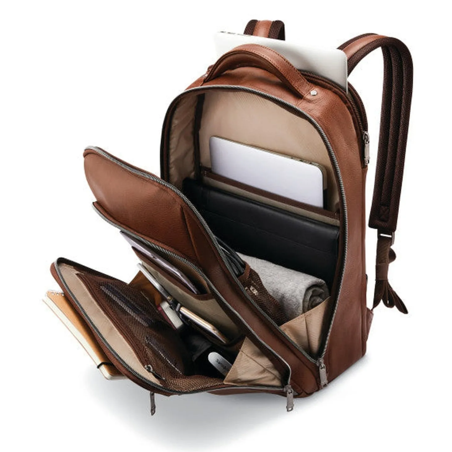 Samsonite Classic Leather Backpack