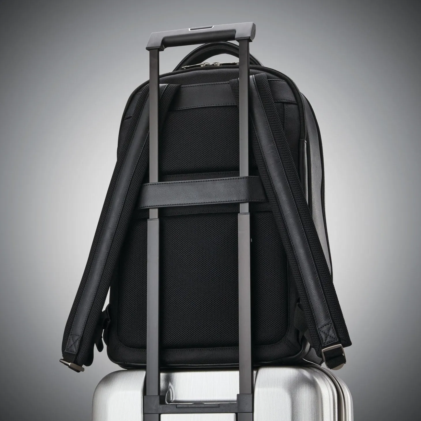 Samsonite Classic Leather Backpack
