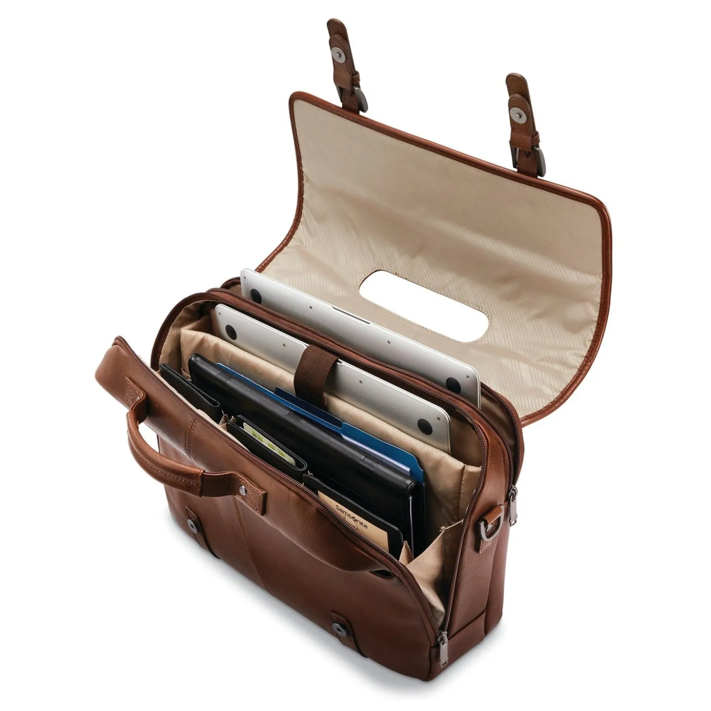 Samsonite Classic Leather Flapover