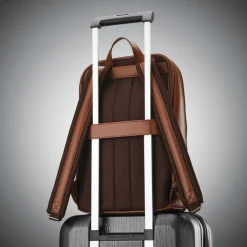 Samsonite Classic Leather Slim Backpack
