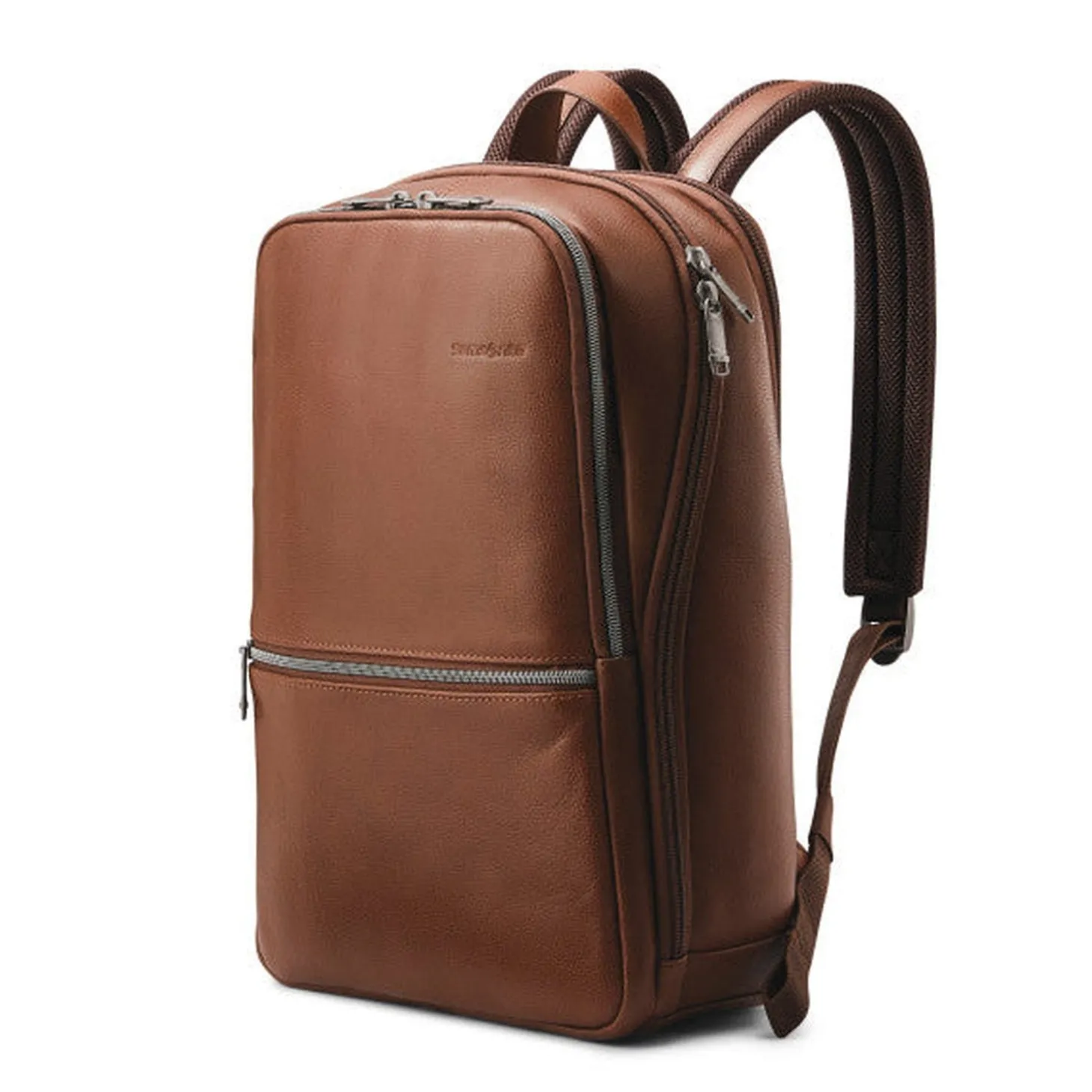 Samsonite Classic Leather Slim Backpack