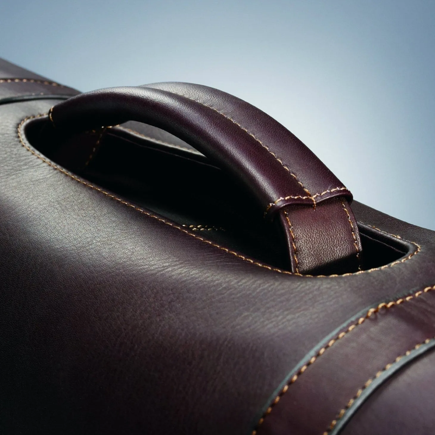 Samsonite Leather Business Cases Colombian Leather Flapover Case