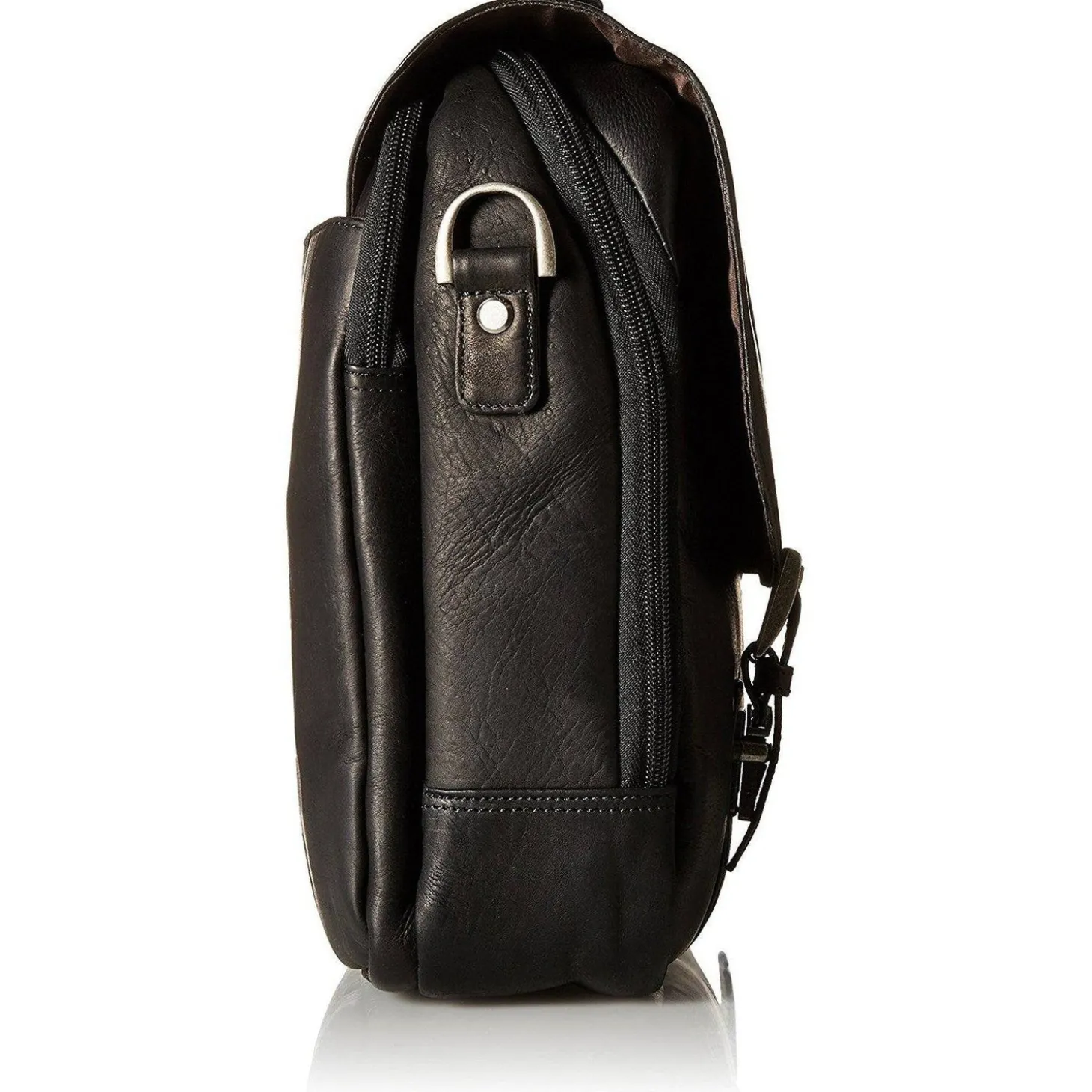 Samsonite Leather Business Cases Colombian Leather Flapover Case