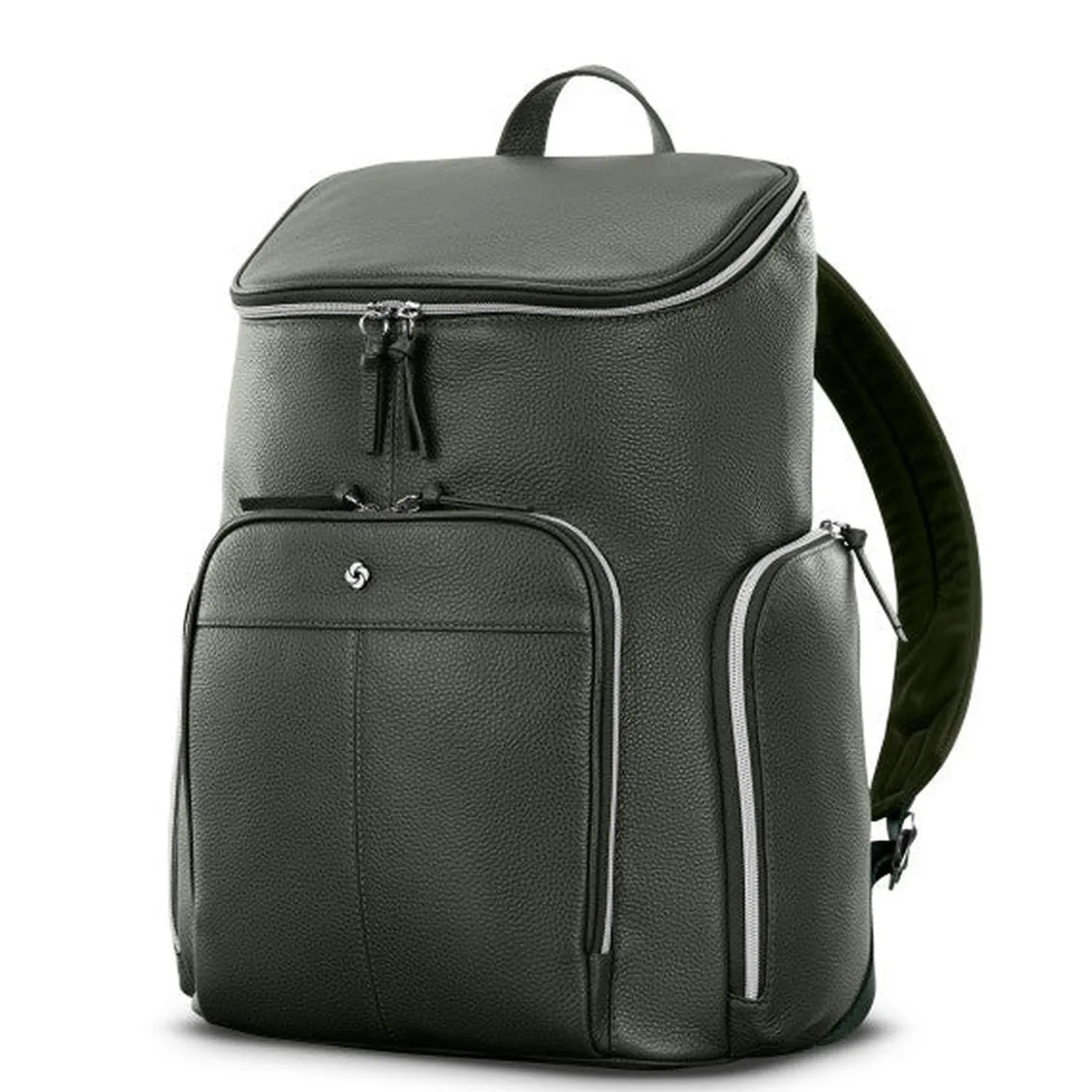 Samsonite Mobile Solutions Leather Deluxe Backpack