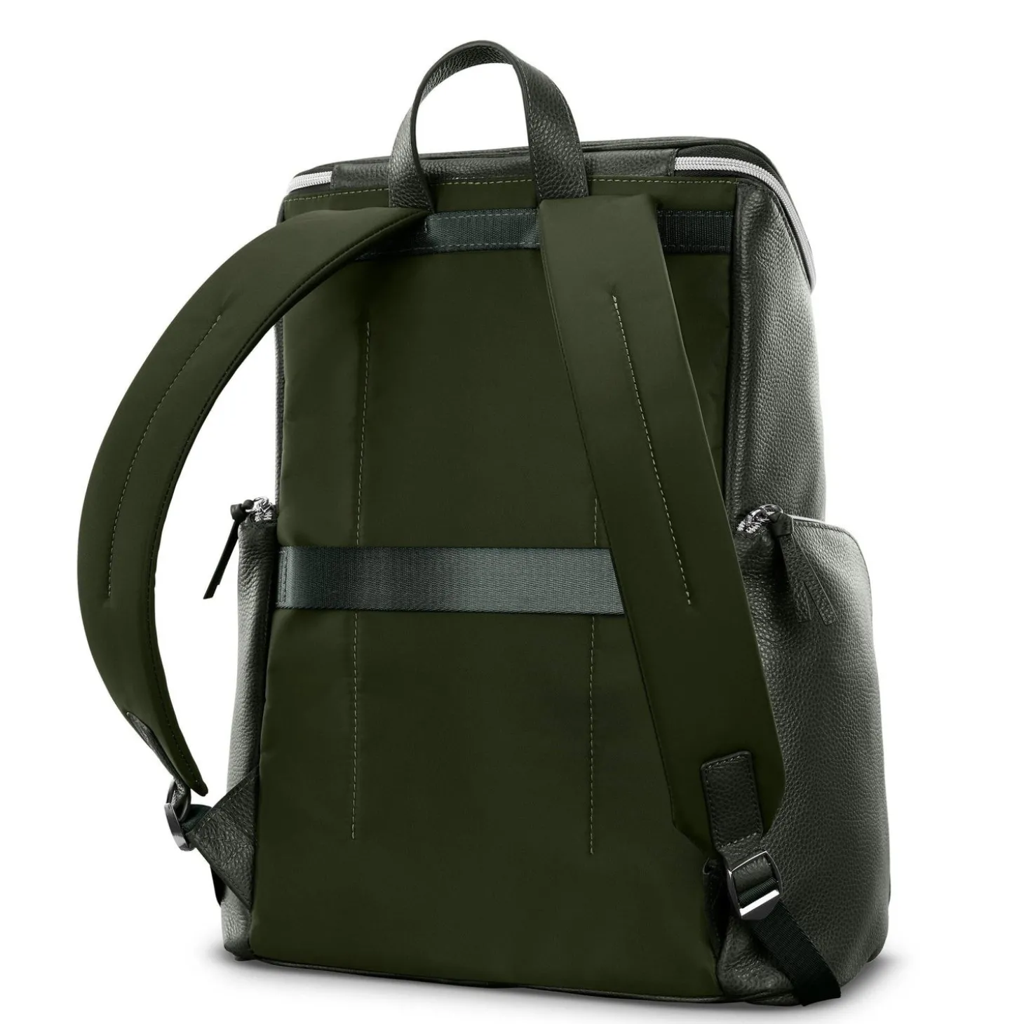 Samsonite Mobile Solutions Leather Deluxe Backpack
