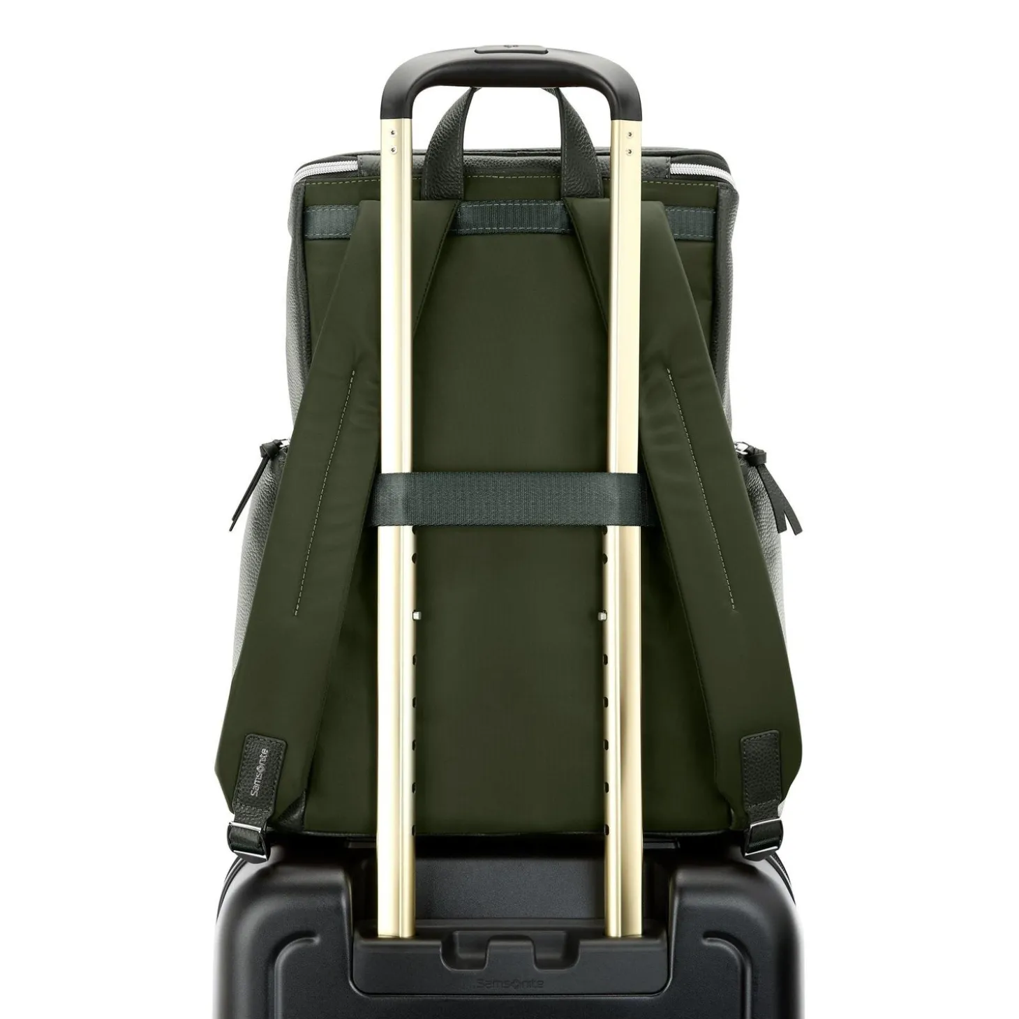Samsonite Mobile Solutions Leather Deluxe Backpack