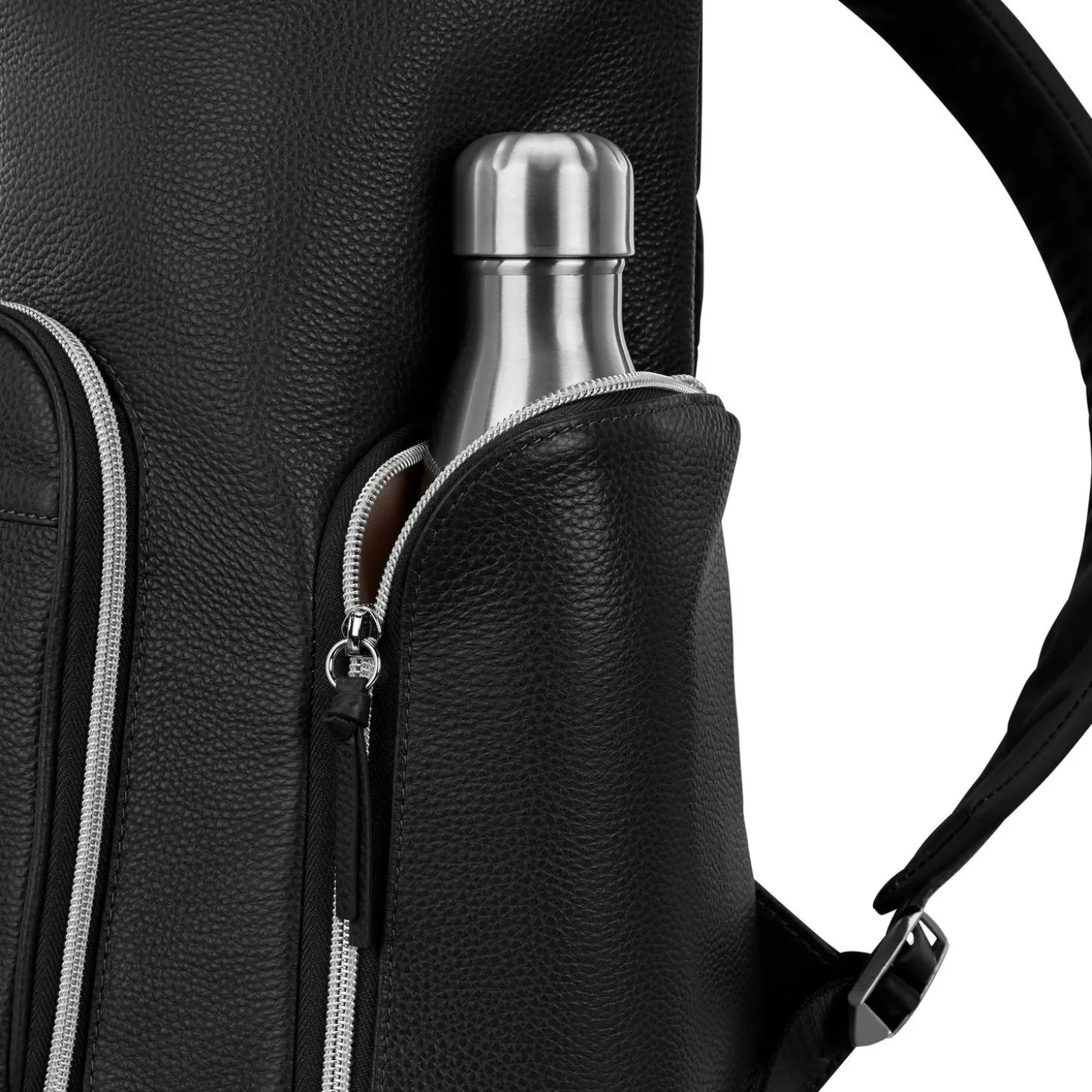 Samsonite Mobile Solutions Leather Deluxe Backpack