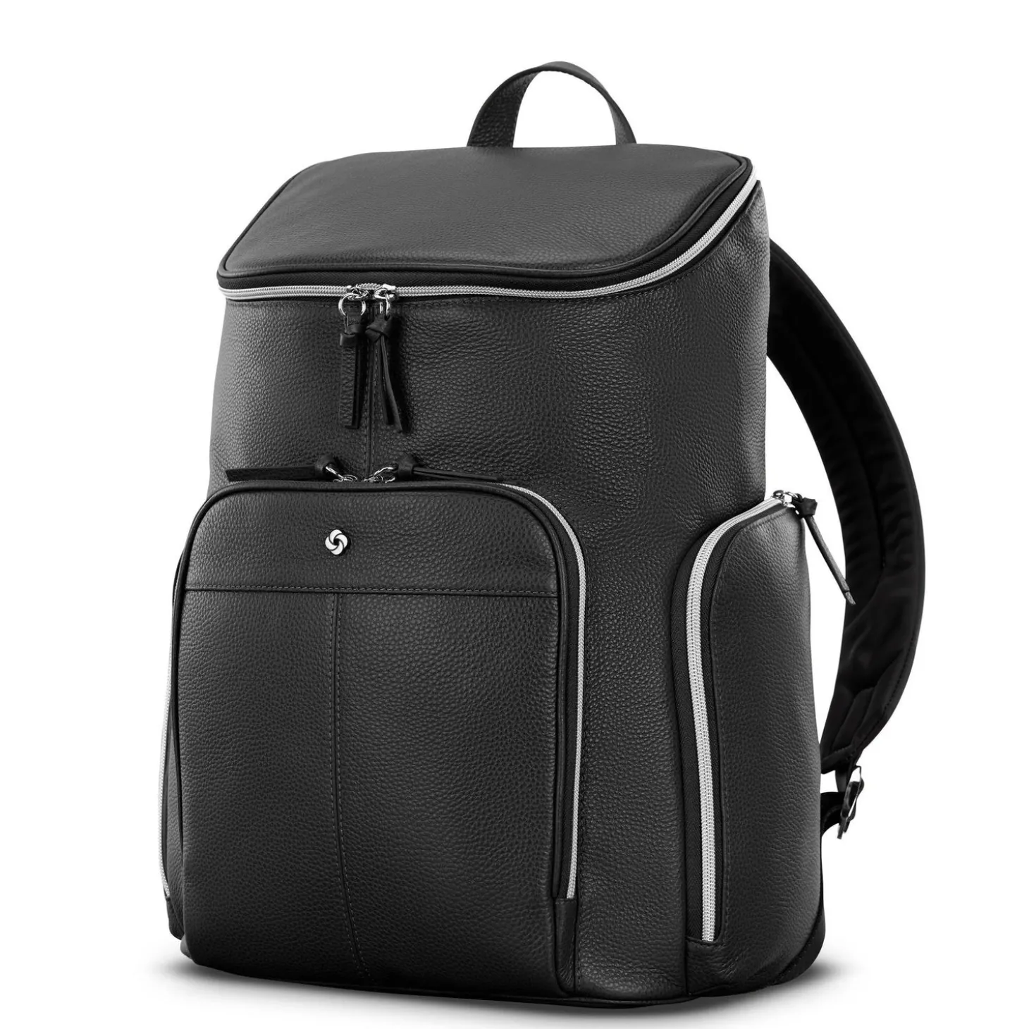Samsonite Mobile Solutions Leather Deluxe Backpack