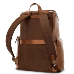 Samsonite Mobile Solutions Leather Deluxe Backpack