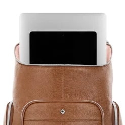 Samsonite Mobile Solutions Leather Deluxe Backpack