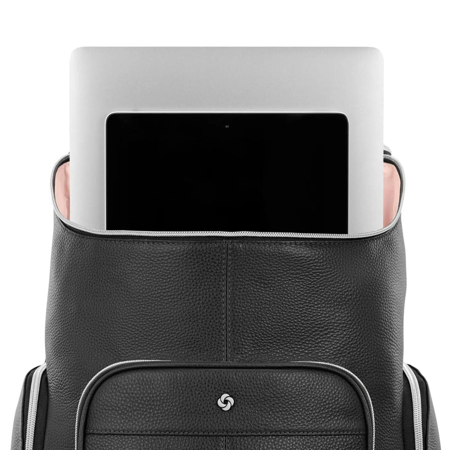 Samsonite Mobile Solutions Leather Deluxe Backpack