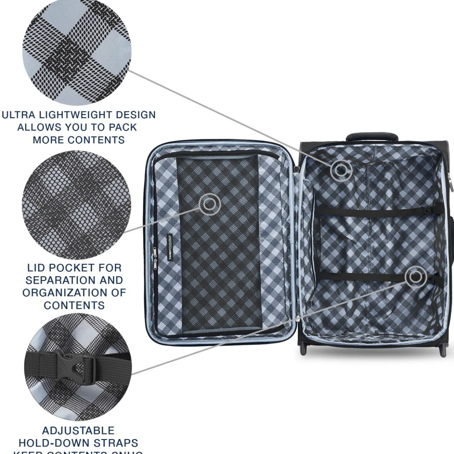Travelpro Maxlite 5 Lightweight 26" Expandable Rollaboard (2-Wheeled)