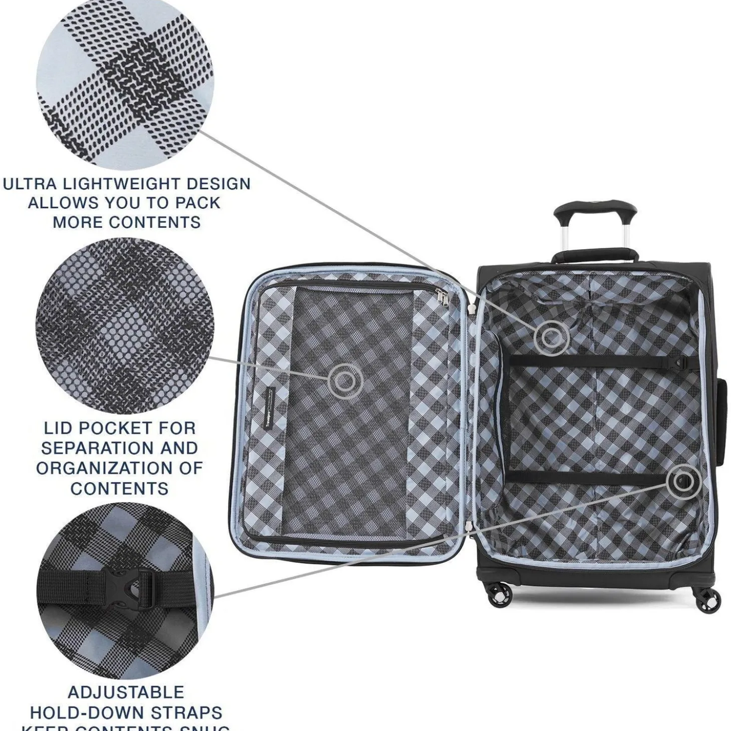 Travelpro Maxlite 5 Lightweight 25" Expandable Spinner