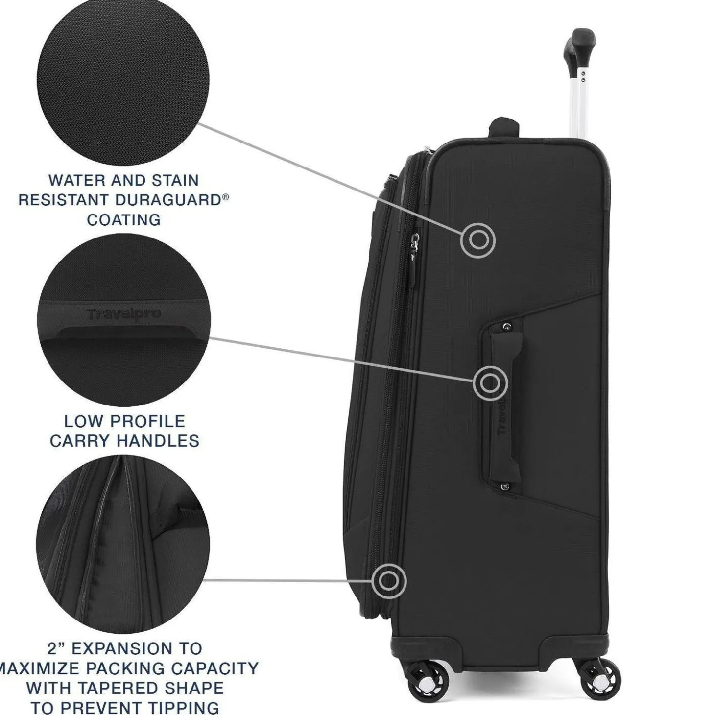 Travelpro Maxlite 5 Lightweight 25" Expandable Spinner