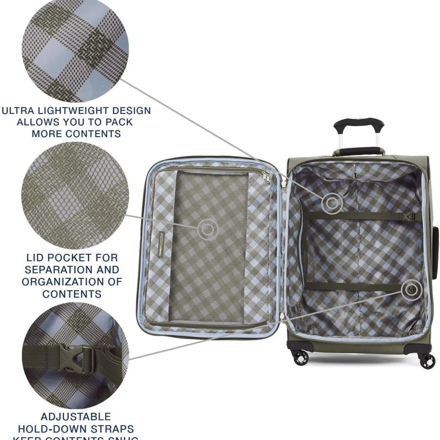 Travelpro Maxlite 5 Lightweight 25" Expandable Spinner
