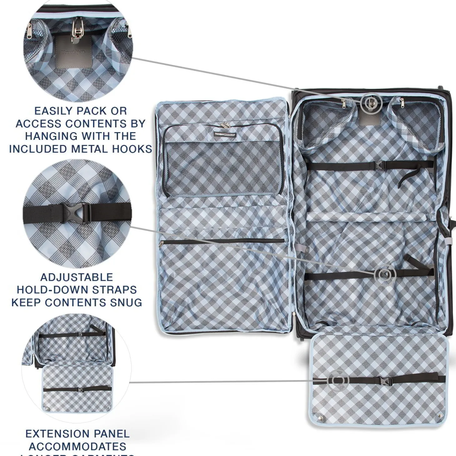 Travelpro Maxlite 5 Lightweight Carry-On Rolling Garment Bag