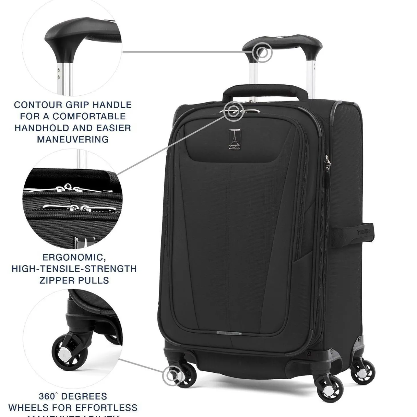 Travelpro Maxlite 5 Lightweight 21" Expandable Carry-On Spinner