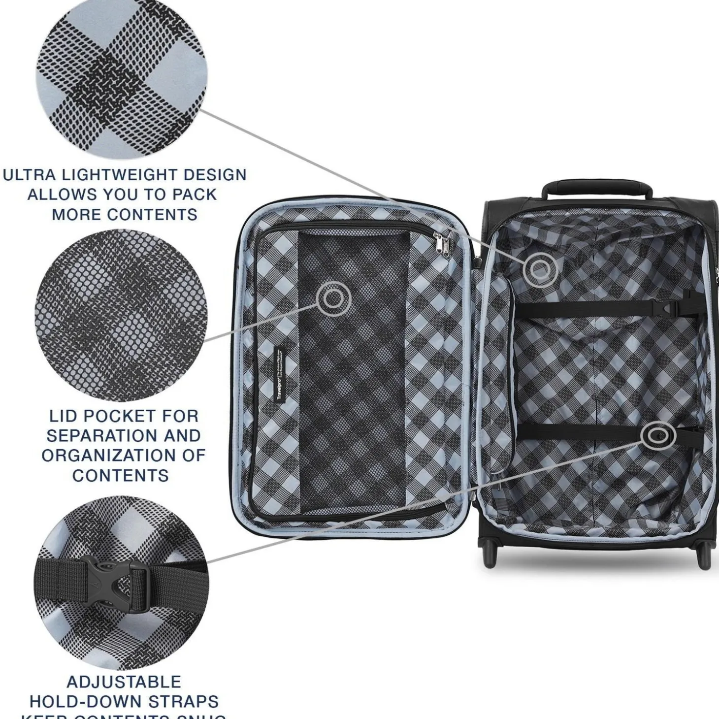 Travelpro Maxlite 5 Lightweight 22" Expandable Carry-On Rollaboard (2-Wheeled)
