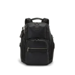 TUMI Alpha Bravo Leather Search Backpack